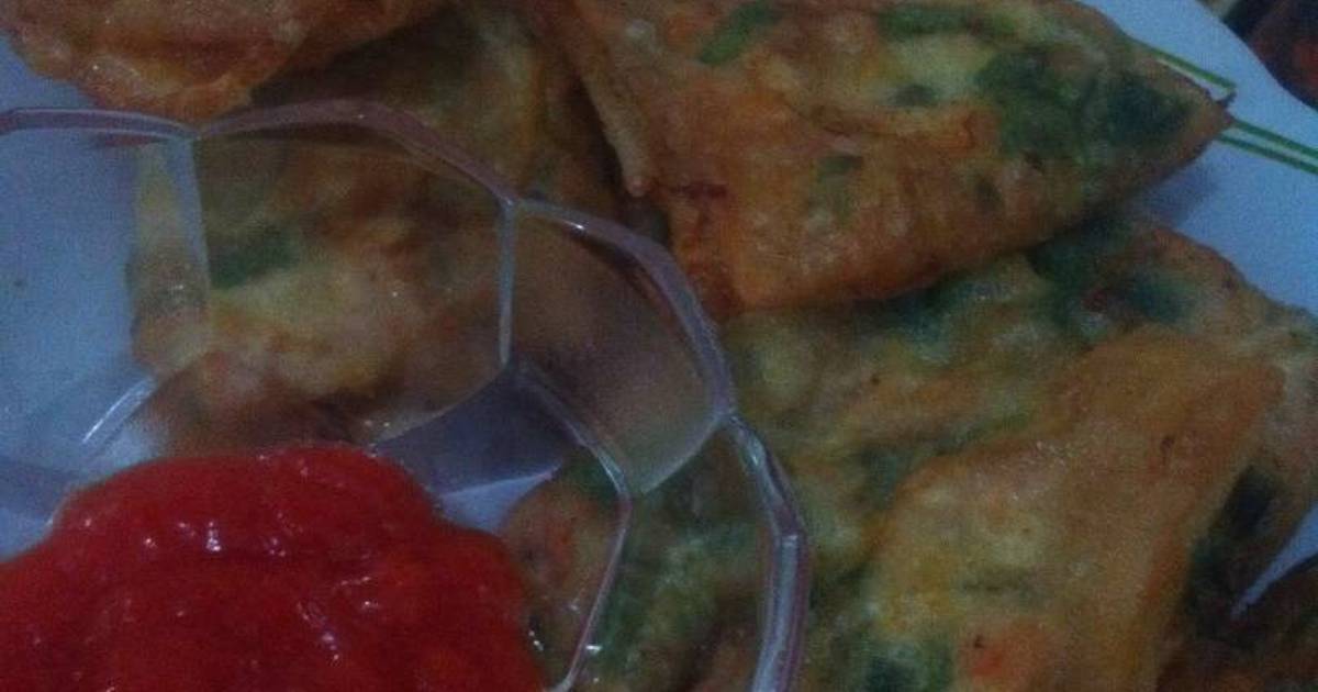  Resep  Martabak telur isi  udang  dan tahu oleh Tiwi Hikari 