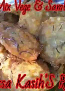 Bakwan mix sayuran +Sambal Woow cocok buat jualanð