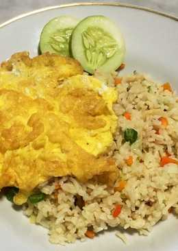 Nasi Goreng Putih Rumahan