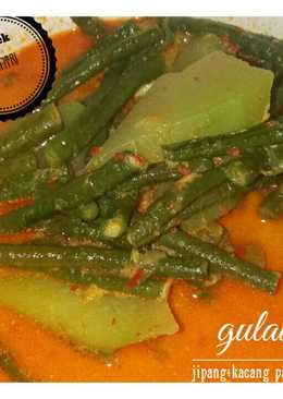 Gulai jipang kacang panjang