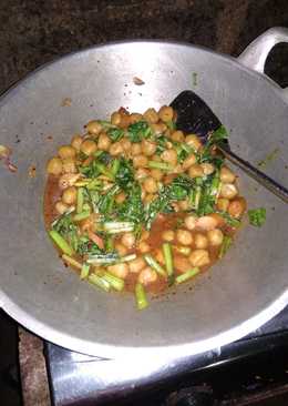 Bakso sossis sawi saus tiram