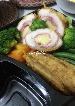 20.2. Chicken cordon bleu roll ala feâ #pekaninspirasi