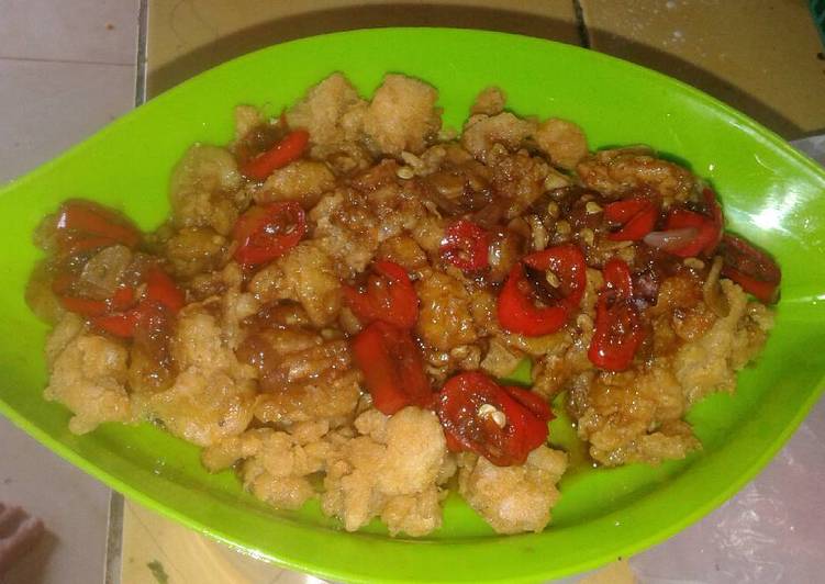 Resep Udang goreng crispy saos teriyaki Oleh Cyntia Puspita