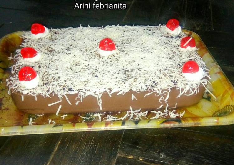 Resep Puding brownies oreo Oleh Arini Febrianita