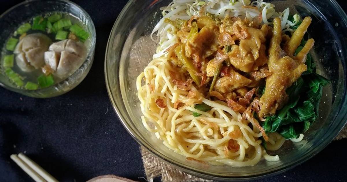 Resep Mie Ayam Jamur Enak Dan Sederhana Cookpad