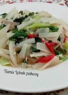 Tumis Lobak&pakcoy