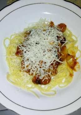 Resepi Spaghetti Carbonara Sosis Buatan Sendiri - Resepi BB