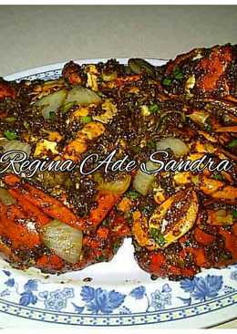 Kepiting Lada Hitam saos Manteppp ð'