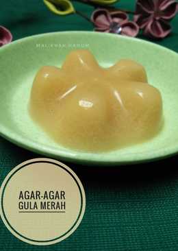 Agar-agar gula merah