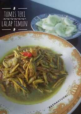 Tumis Teri Masak Lalap Timun