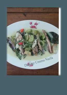 Ikan cue tongkol kuah santan