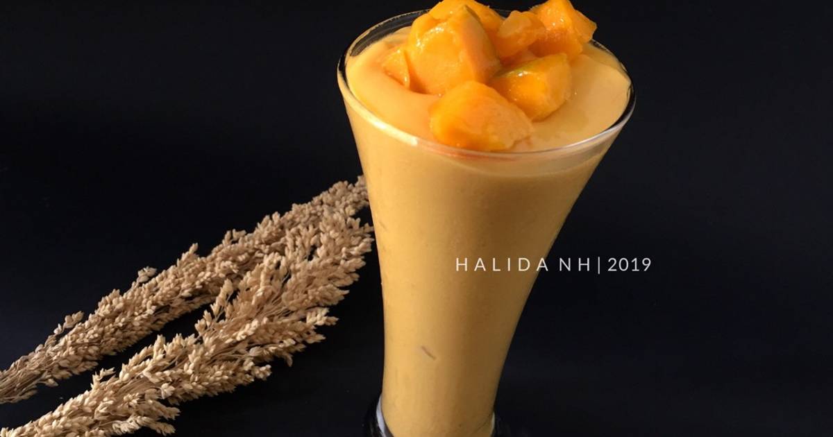 397 resep smoothie mangga enak dan sederhana - Cookpad