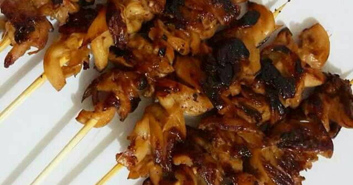 Resep Sate Jamur Tiram oleh Novhiesnotes Cookpad