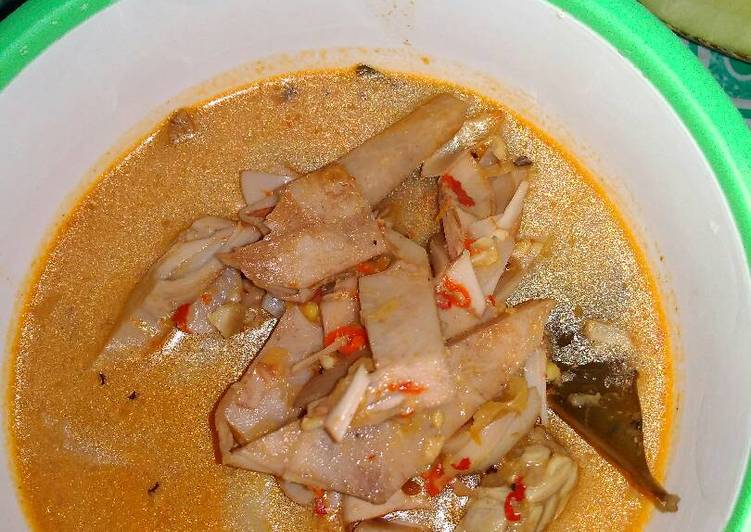 resep makanan Lodeh Tewel / Nangka Muda