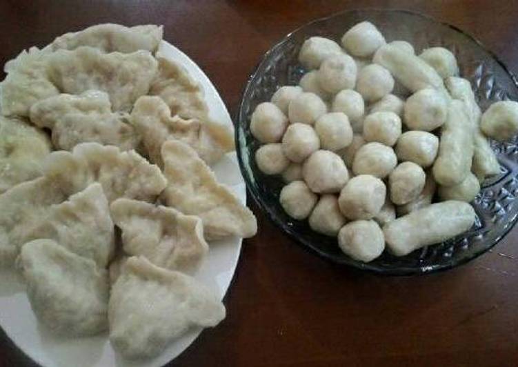 resep lengkap untuk Pempek tenggiri