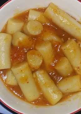 Teokkbokki (Kue Beras Pedas Korea)
