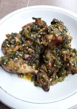 Ayam goreng cabe hijau