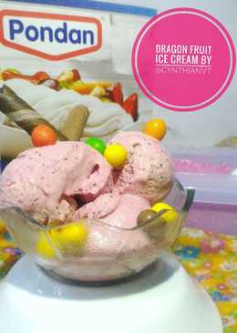 Ice cream buah naga