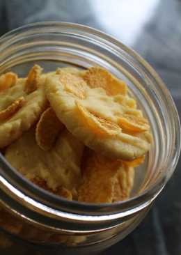 Cheese Cookies with Corn Flakes