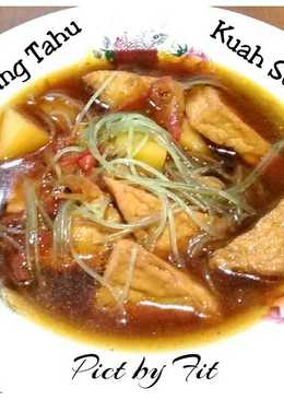 Kentang Tahu Kuah Semur