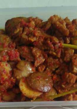 Jengkol tempe balado