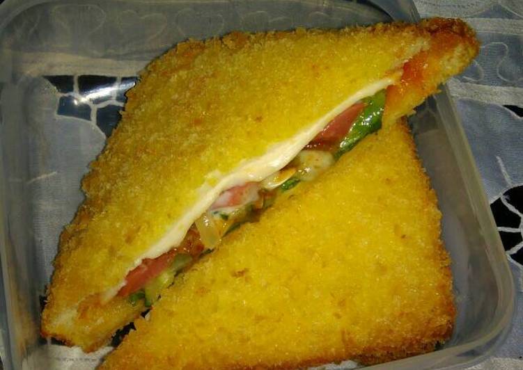 Resep Sandwich goreng Oleh Anisa Festi's Kitchen ??