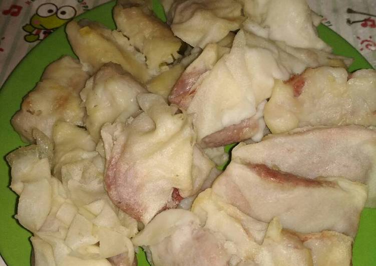 gambar untuk cara membuat Dimsum ayam dan kornet