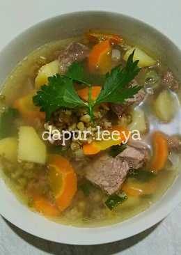 Kaldu Sapi Kacang Hijau