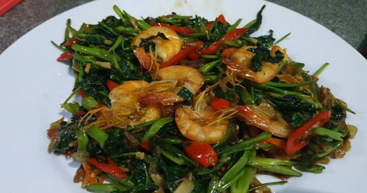 949 resep  kangkung  saus tiram enak dan sederhana Cookpad