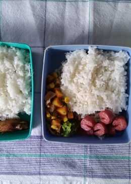 Sayur Tumis Saus Tiram (untuk bekal anak sekolah)