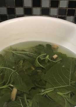 Sayur Bayam Hijau (Rasa Manis Segar) dengan kunci