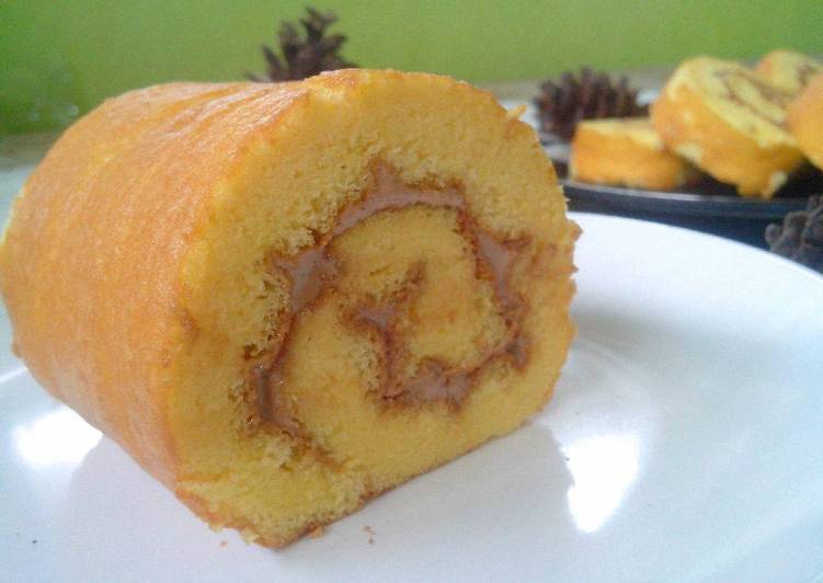 gambar untuk cara membuat Swiss Roll Cake