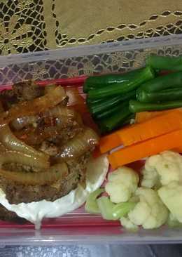 Beef Burger Curry #ketopad_cp_bento