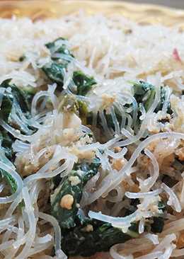 Bihun Goreng Bayam