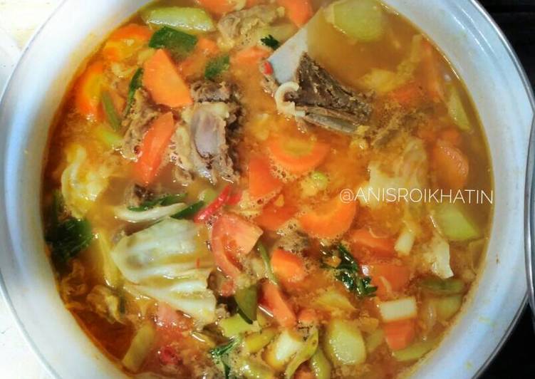 Resep Tongseng Bentuk Sop #KitaBerbagi Kiriman dari Anis Roikhatin