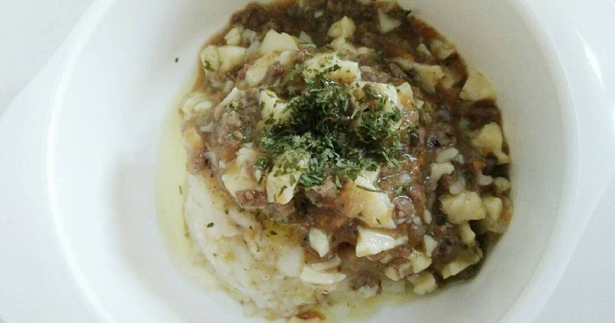  Resep  Resep  MPASI 9m Mun Tahu Daging Sapi Nasi  Putih  