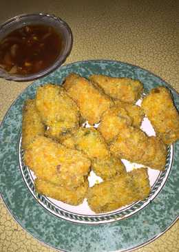 CHICKEN NUGGET with spinachcarrots ðð
