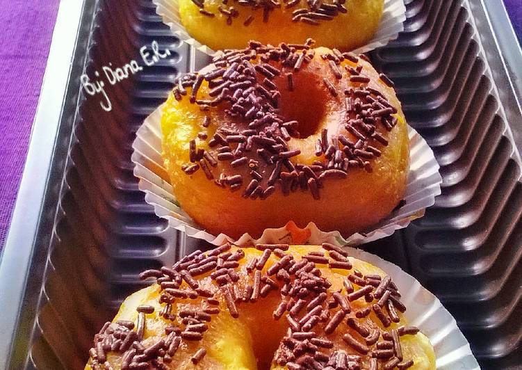 gambar untuk resep makanan Donat Labu Kuning Empuk Menul-Menul