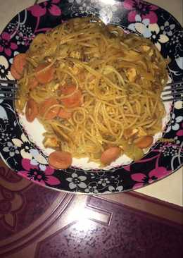 Spagetti barbeque