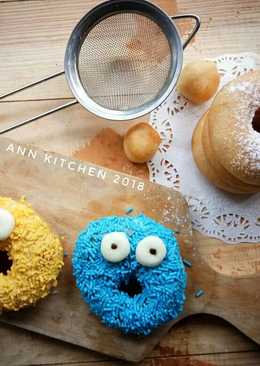Monster donuts (donat maizena eggless) #seninsemangat
