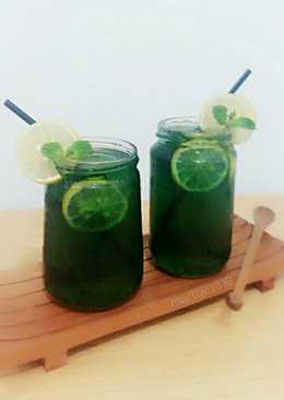 Minty Lime Iced Green Tea