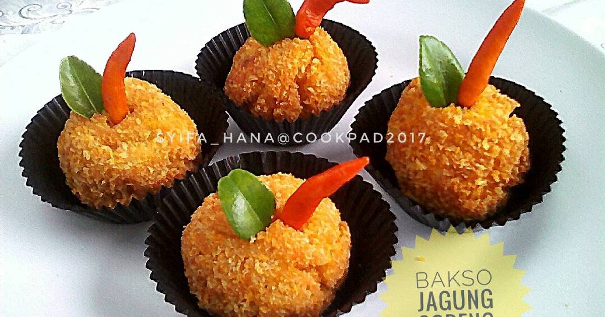 Resep Bakso Jagung Goreng oleh Mama Syifa Hana - Cookpad