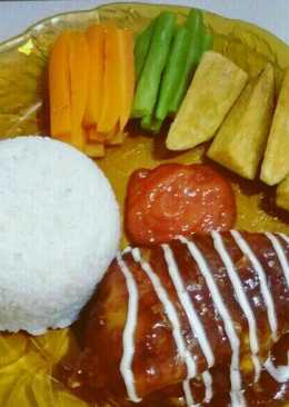 Chicken steak ala2ð