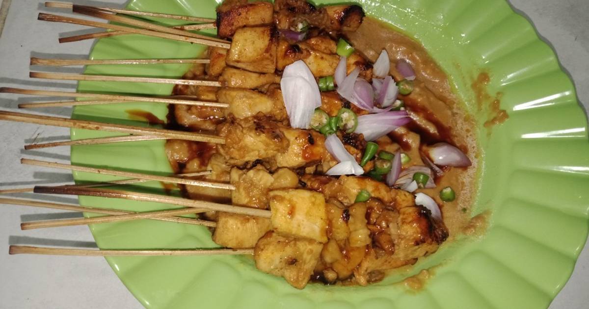 814 resep sate ayam bumbu kacang enak dan sederhana Cookpad