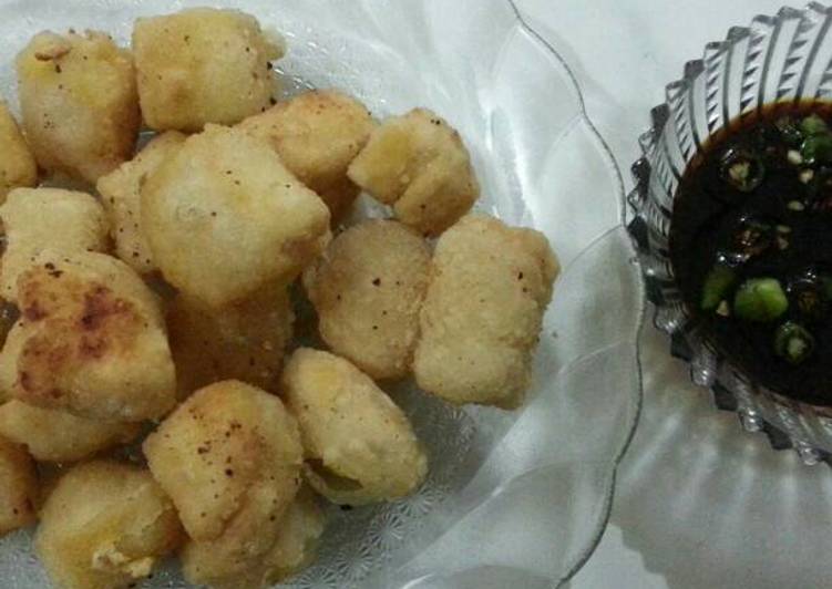 resep masakan Tahu crispy