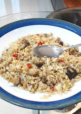 Nasi goreng jamur