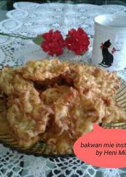 Bakwan mie instan sayur