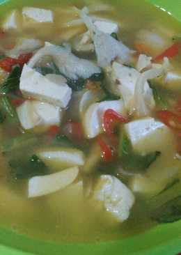 Sayur Jamur Tahu Pokcoy