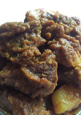 Rendang Sapi Pedas Manis