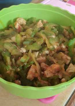 Tumis Sayur Pare Pedas